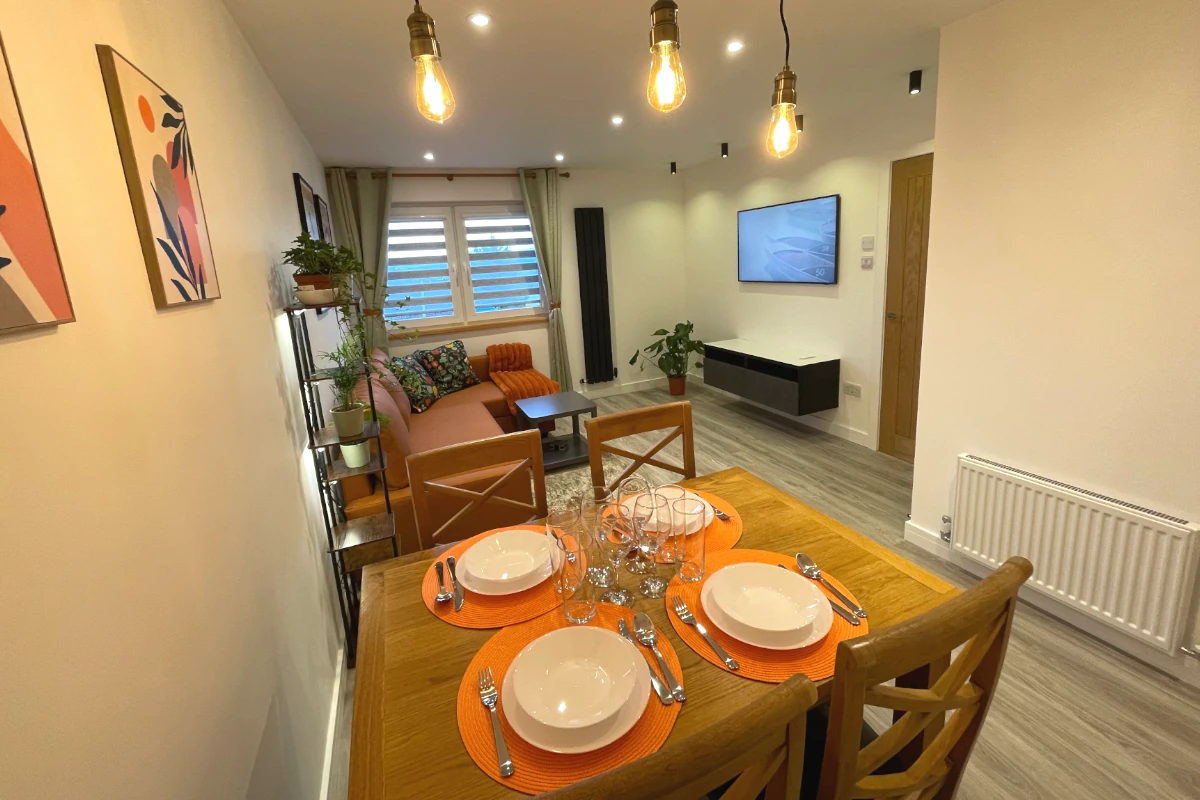 Bedroom at Highfield Upper Apartment